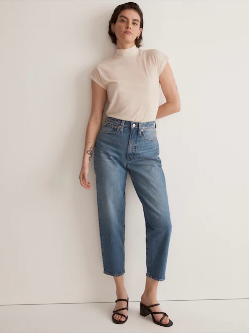 Madewell Tall Balloon Jeans in Grandile Wash 26T